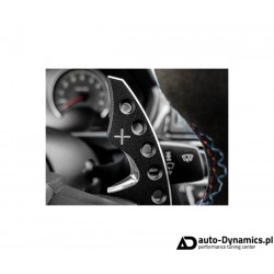 Sportowe Manetki Zmiany Biegów BMW M2 [F87] - Pedal Haus [Łopatki Przełożeń | Dźwignie Kierownicy | Aluminiowe | Długie]