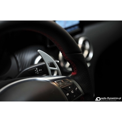 Sportowe Manetki Zmiany Biegów Mercedes Benz GLA45 AMG [X156] - Brabus [Aluminiowe | Łopatki Kierownicy | Dźwignie Przełożeń]