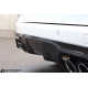 Sportowy Dyfuzor Zderzaka Tylnego BMW X5M [F85] Włókno Węglowe [Carbon] - 3DDesign [Spojler | Dokładka | Nakładka | Tył]