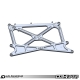 Sportowa Centralna Aluminiowa Rozpórka Zawieszenia Audi RS4 [B8 / B8.5] - 034Motorsport [X Brace | Zestaw | Komplet | Śruby]