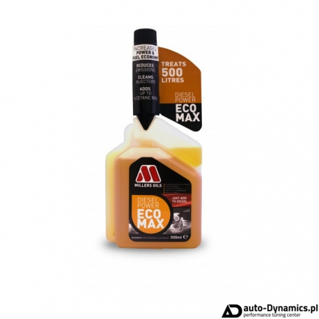 Dodatek Do Paliwa Diesel Power ECOMAX - Millers Oils [Premium | Wydajny | Certyfikat | Oryginalny]