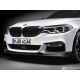 Oryginalne Splittery Zderzaka Przedniego BMW 5 [G30 G31] Włókno Węglowe [Carbon / Karbon] - BMW M Performance [Zestaw | Tuning]