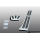 Aluminiowe Nakładki Pedałów [Komplet - Zestaw] BMW 5 [G30 G31] - AC Schnitzer [Sportowe | Antypoślizgowe | Podstopnica | Pedały]