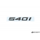 Emblemat / Logo / Znaczek Modelu BMW 5 [G30 G31] - IND [Czarny Chrom | Połysk | Lakierowane | Tuning]