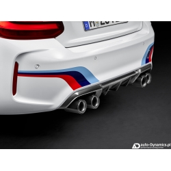 Dyfuzor Zderzaka Tylnego BMW M2 [F87] Włókno Węglowe [Carbon / Karbon] - BMW M Performance [Dokładka | Tuning]