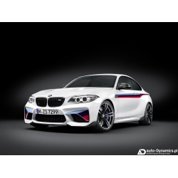 Oryginalne Splittery Zderzaka Przedniego BMW M2 [F87] Włókno Węglowe [Carbon / Karbon] - BMW M Performance [Zestaw | Tuning]