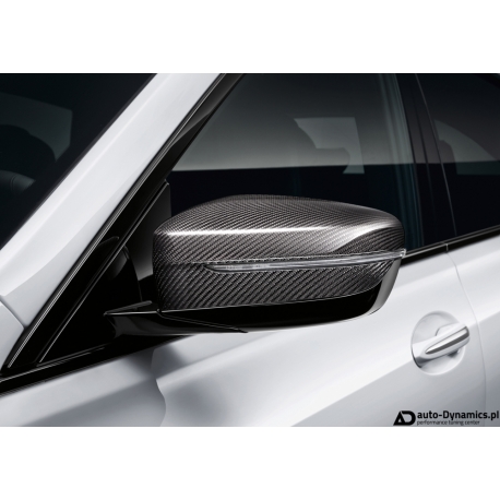 Oryginalne Obudowy Lusterek Zewnętrznych BMW 6 GT [G32] Włókno Węglowe [Carbon / Karbon] - BMW M Performance [Zestaw | Tuning]