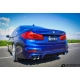 Dyfuzor Zderzaka Tylnego BMW Serii 5 [G30 G31] Włókno Węglowe [Carbon] - end.cc [Karbon | Carbon | Tuning]