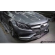 Spoiler Górne + Canards Zderzaka Przedniego Mercedes Benz C63 AMG i C63 S AMG [205] Włókno Węglowe [Carbon] - Agency Power