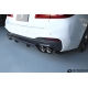 Dyfuzor Zderzaka Tylnego BMW Serii 5 [G30 G31] Włókno Węglowe [Carbon] – 3DDesign [Dokładka | Blenda | Spojler | Tuning]