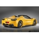 Nakładki Dekoracyjne Lusterek Zewnętrznych Ferrari 458 Italia / Spider [Włókno Węglowe - Carbon] - Novitec