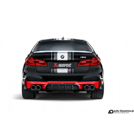 Dyfuzor Zderzaka Tylnego BMW M5 [F90] Włókno Węglowe [Carbon] – Akrapovic [Karbon | Dokładka]