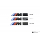 Emblemat / Logo / Znaczek Modelu BMW M5 [F90] - IND [Czarny Chrom | Połysk | Mat | Lakierowane | Tuning | Tył | Maska | Pokrywa]