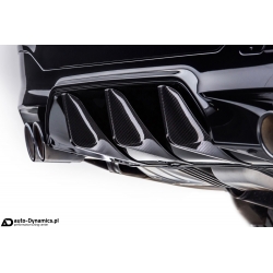 Płetwy / Ostrza Dyfuzora Zderzaka Tylnego BMW M5 [F90] Włókno Węglowe [Carbon] - Sterckenn [Karbon | Tuning | Fins | Blades]