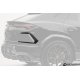 Splittery Boczne / Obudowy Wylotów Powietrza Zderzaka Tylnego Lamborghini Urus [Włókno Węglowe - Carbon] - TOPCAR [Tuning]