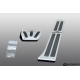 Aluminiowe Nakładki Pedałów BMW 8 [G14 G15 G161] - AC Schnitzer [Sportowe | Podstopnica | Gaz | Hamulec | Podnóżek]