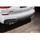 Dyfuzor Zderzaka Tylnego BMW X3 [G01] Włókno Węglowe [Carbon] – 3DDesign [Blenda | 4 Końcówki Wydechowe | Tuning | Karbon]