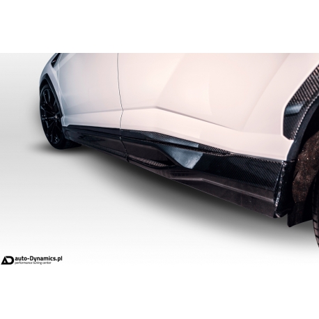 Karbonowe Listwy Progowe [Progi] Lamborghini Urus [Włókno Węglowe - Forged Carbon] - 1016 Industries [Tuning]